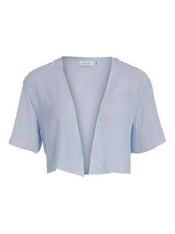 Lichtblauwe transparante bolero Visoia Vila