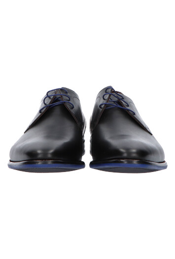 Zwart geklede lage schoenen Floris Van Bommel