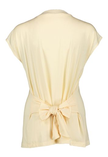 Creme kleurige bloes met knobbel op rug Lapaz Julia June