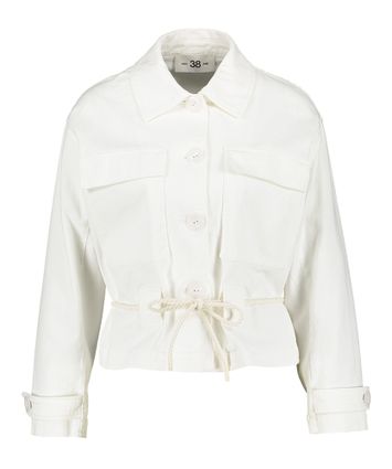 Witte Jeansjas met touwdetail Lyric Julia June