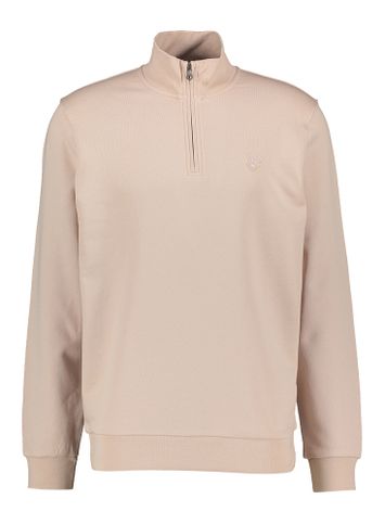 Licht roze trui met korte rits Lyle & Scott