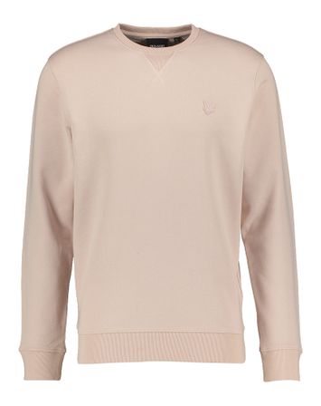 Sweater met ronde hals en merklogo Lyle & Scott