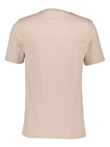 Licht roze t-shirt met merklogo Lyle & Scott