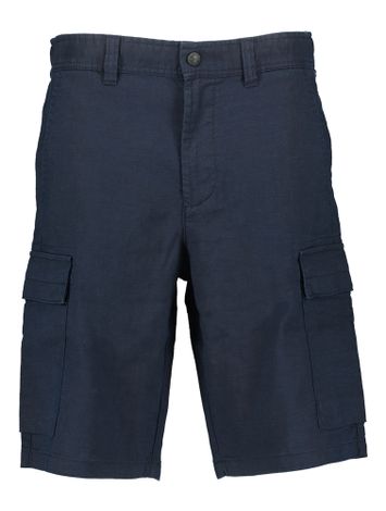 Donkerblauwe cargo short regular fit Hugo Boss