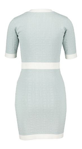 Acqua kleed met gouden knopen Elisabetta Franchi 