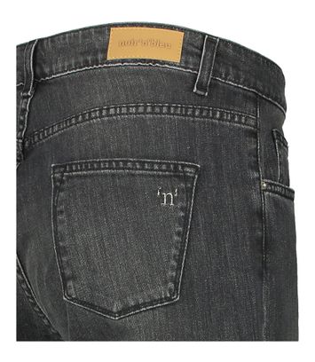 Zwarte wijde jeans Denise Noir'N'Bleu