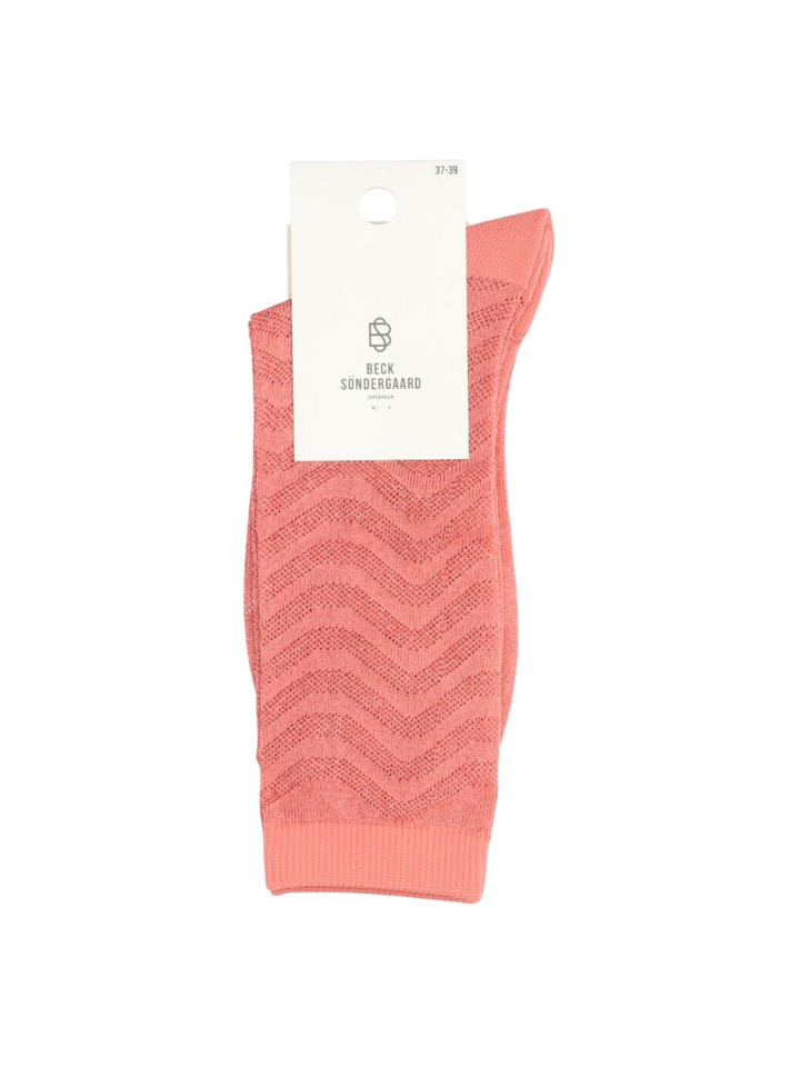 Lantana pink sokken met glitters Beck Sondergaard