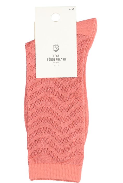 Lantana pink sokken met glitters Beck Sondergaard