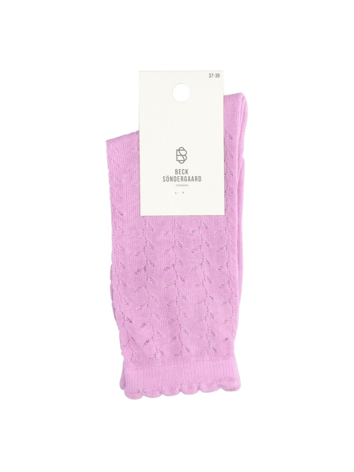 Lilac chiffon sokken Beck Sondergaard 