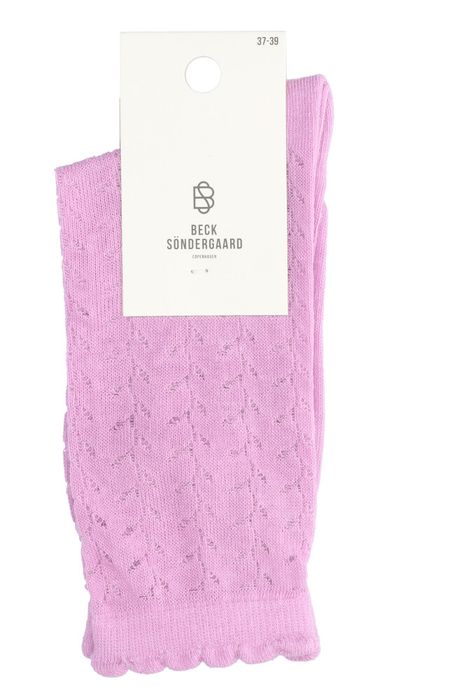 Lilac chiffon sokken Beck Sondergaard
