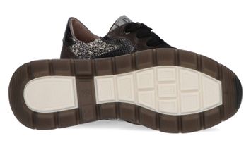 Donkergrijze sneakers met lichtgrijze details DL Sport