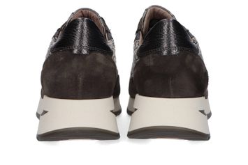 Donkergrijze sneakers met lichtgrijze details DL Sport