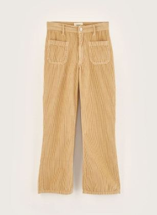 Bellerose Camel kleurige ribfluwelen broek Pepy