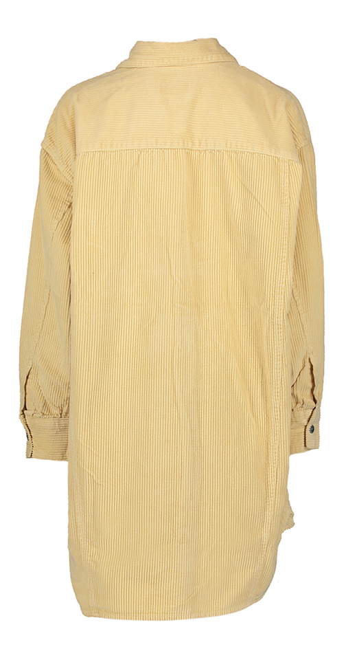 Beige jurk in ribfluweel girls Winnie Bellerose