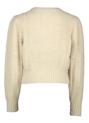 Beige fluffy cardigan Golter Bellerose