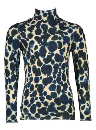 Bellerose Dierenprint t-shirt met lange mouwen