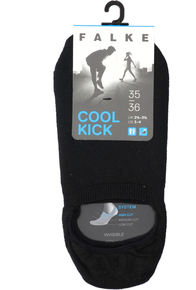 Zwarte korte sokken Falke 