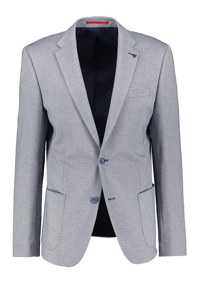 Blauwkleurige blazer Roy Robson