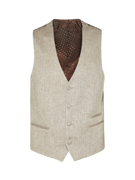 Beige ondervest Digel