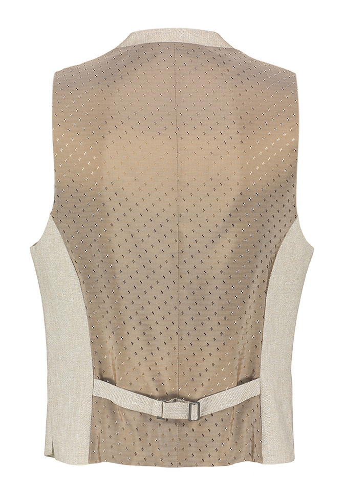 Beige ondervest Digel
