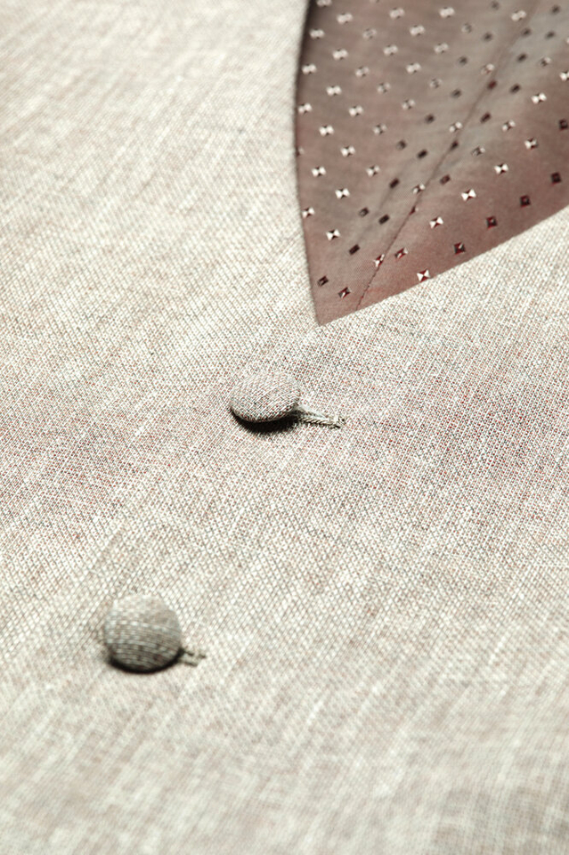 Beige ondervest Digel