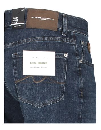 Donkerblauwe jeans For All Mankind 