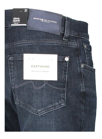 Donkerblauwe jeans slimmy tapered For All Mankind 