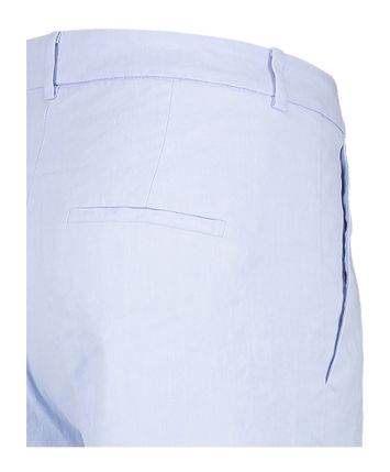 Lichtblauwe linnen broek Mira Cambio