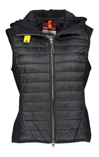 zwarte bodydwarmer Nikky Parajumpers