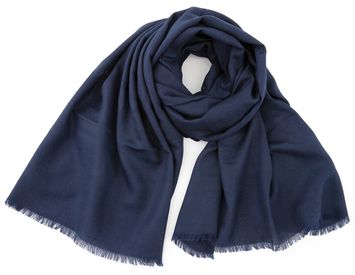 Donkerblauwe sjaal Black Rice