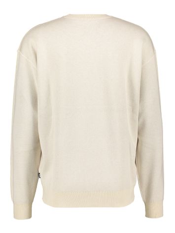 Ecru trui met ronde hals Hugo Boss