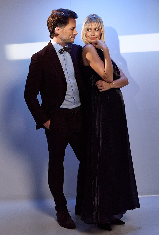 Open red 2-delig kostuum Hugo Boss