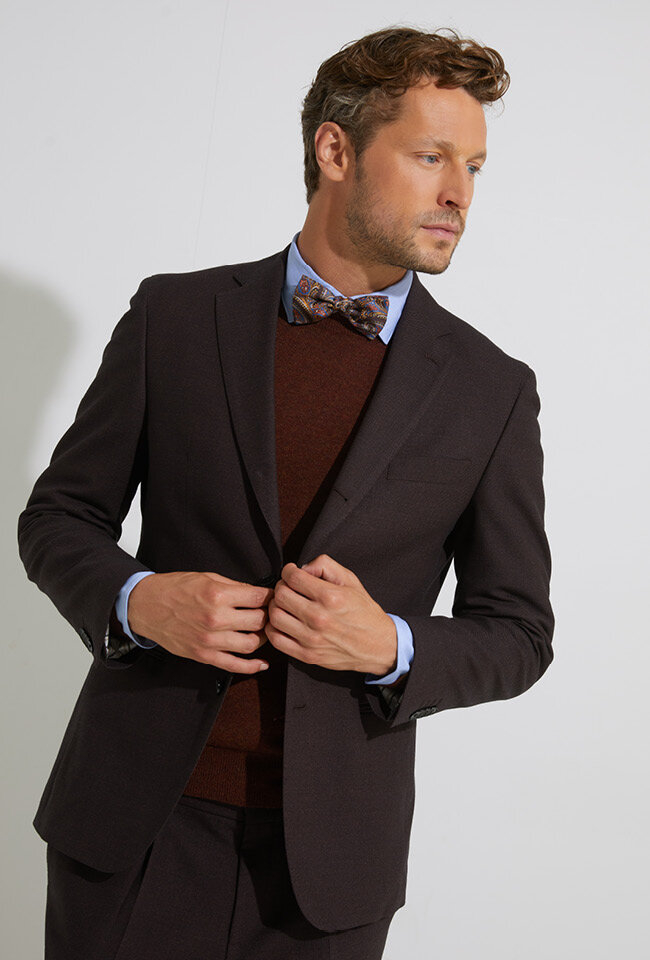 Open red 2-delig kostuum Hugo Boss