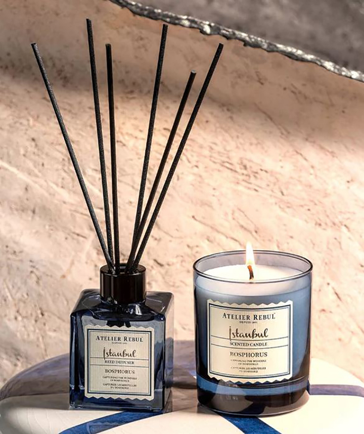 Istanbul Bosphorus geurkaars 210g Atelier Rebul