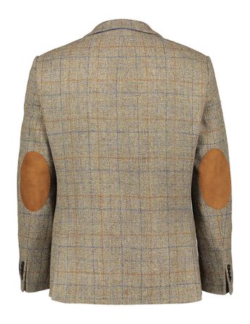 Hazelnoot bruine wollen blazer Wellington Of Bilmore