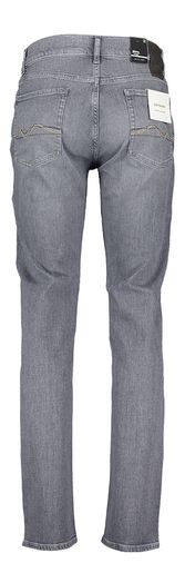 Grijze jeansbroek slim fit straight For All Mandkind