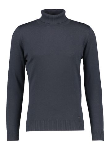 Donkerblauwe souspull in merino wol Seven Dials