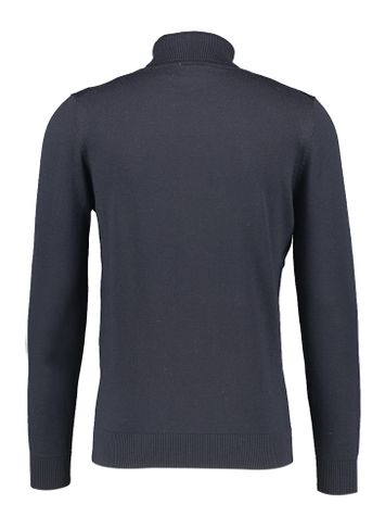 Donkerblauwe souspull in merino wol Seven Dials