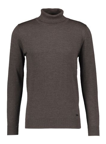 Donkerbruine souspull in merino wol Seven Dials