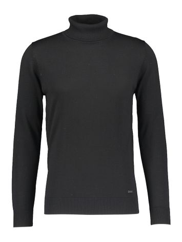 Zwarte souspull in merino wol Seven Dials