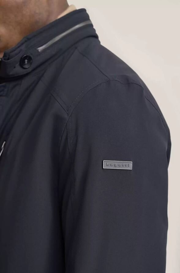 Donkerblauwe winterjas Bugatti