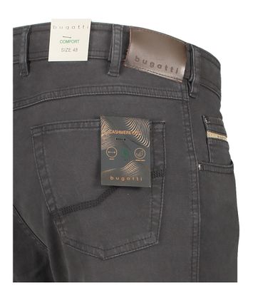 Grijze slim fit broek Bugatti 