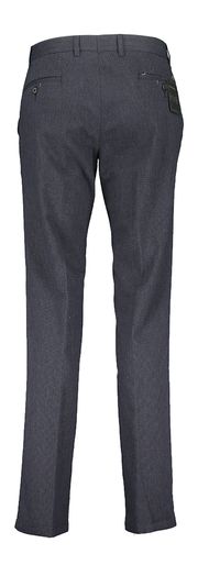 Donkerblauwe gespikkelde geklede broek Bugatti 