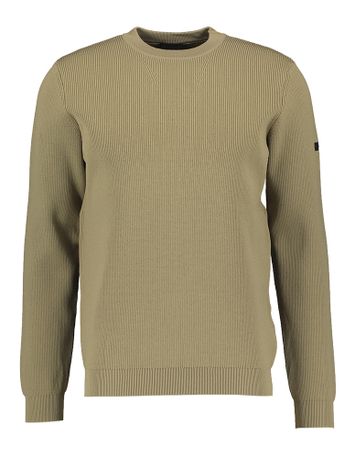 Beige trui met ronde hals Mauna Air Unity