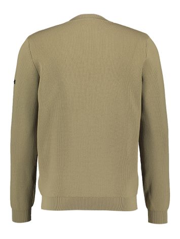 Beige trui met ronde hals Mauna Air Unity