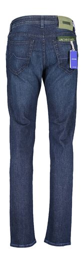 Donkerblauwe slim fit jeans Jacob Cohen 