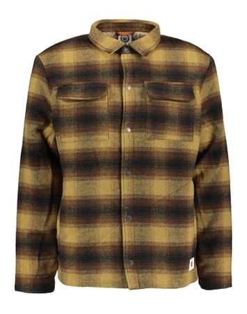 Bruine jas met diverse print Ely Element