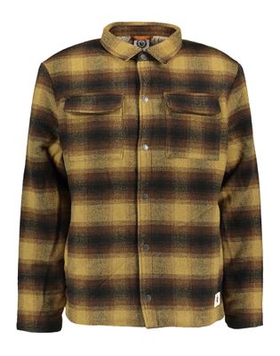 Element Bruine jas met diverse print Ely
