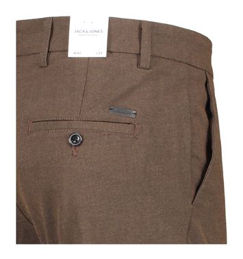 Bruine slim fit broek Jack Jones