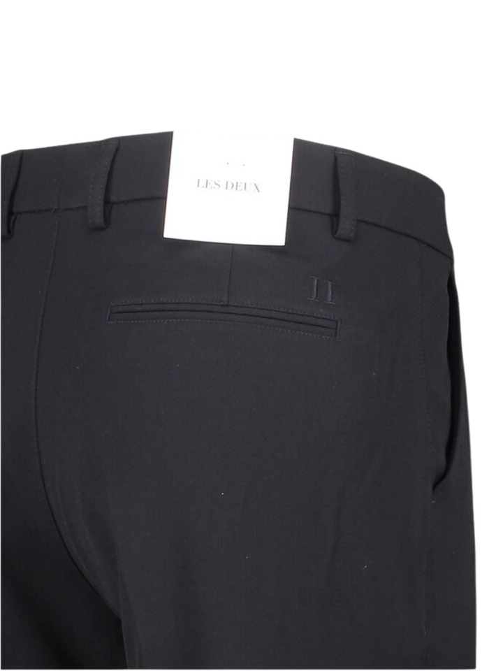 Dark navy geklede broek Les Deux